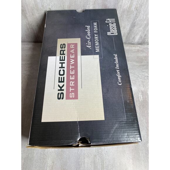 Skechers Shoes Mens 13 Khaki Streetwear Slip On Air Cooled Memory Foam Classic main image 5
